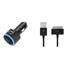 iLuv Creative Technology USB Car Charger with Sync Cable for iPod, iPhone and iPad - Black iAD562